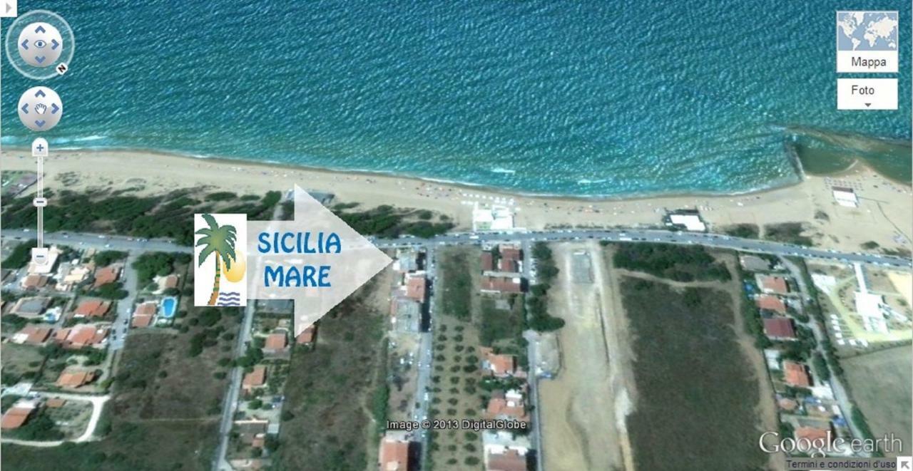 סן לאונה Sicilia Mare Apartments מראה חיצוני תמונה